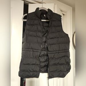 Fabletics Black Puffer Vest